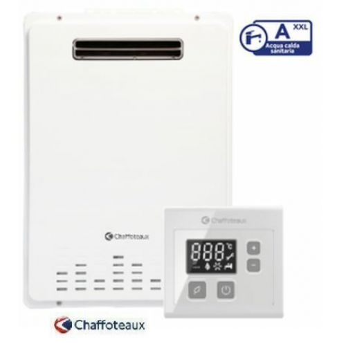 Scaldino Chaffoteaux Avenir Plus LNX Outdoor Scaldabagno 11 lt da esterno GPL