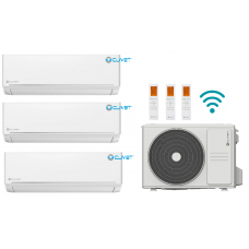 Condizionatore Clivet climatizzatore serie EZCool 9000+9000+9000 trial split est MU2-Y61M 21000 btu A++ R32 WiFi opzionale 2023