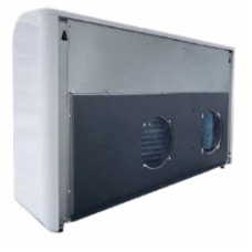 Eca Technology Climatizzatore senza unita' esterna Jolly Comfort 9000 btu SHP-90 Condizionatore doppio condotto classe A+ PROFONDITA' 20,5cm