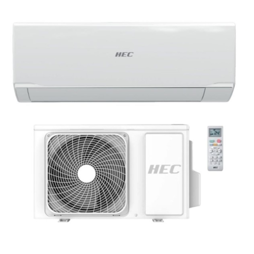 Climatizzatore Hec By Haier condizionatore TIDE R 12000 btu Classe A++ gas R32 inverter Wifi integrato