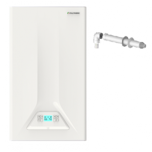 Caldaia a condensazione Italtherm mod. CITY TOP 25k con bruciatore premiscelato Metano/Gpl + kit fumi OMAGGIO