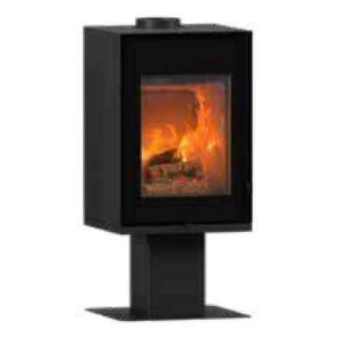 Kalor Stufa a Legna Modula C Piedistallo Colonna compreso colore Nero