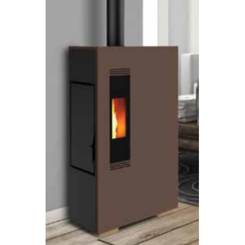 Kalor Stufa a pellet ermetica ad aria SKINNY mod.6 INGOMBRO RIDOTTO fino a 165mc Conto Termico 3.0 NEW 2026