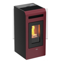 Kalor Stufa a pellet ad aria Cayenne mod MIA 16 380mc Resistenza in ceramica Conto Termico 2.0 Wifi Opzionale 