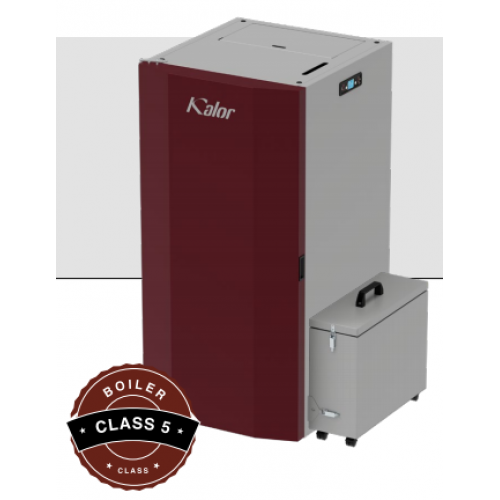kalor Caldaia compatta a Pellet AUTOPULENTE + COMPATTATORE CENERI modello 24 (fino a 180 mq) 24 Kw Display digitale! Classe A+ Wifi Opzionale NUOVO MODELLO