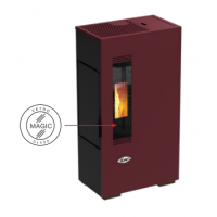 Kalor Stufa a pellet ad aria Mini 5.S INGOMBRO RIDOTTO 4,9kw mc 135 Conto Termico 2.0 Wifi Opzionale