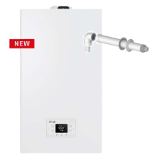 Riello caldaia a condensazione RLT 30 KIS METANO + kit fumi coassiale 30kw Low Nox cod 20216033