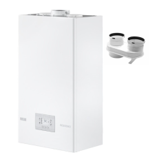 Riello caldaia a condensazione da Incasso Residence IN 25 KIS + kit fumi sdoppiato metano gpl cod 20189650