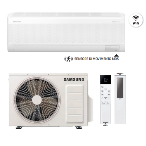 Climatizzatore Samsung condizionatore WINDFREE ELITE S2 9000 btu F-AR09EL2 gas R32 classe A+++ WiFi incluso