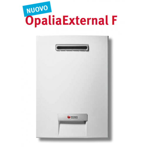 Scaldabagno a Gas da esterno Hermann Saunier Duval Opalia External F 15 litri Low NOx scaldino metano - NEW!