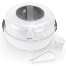 Sterilizzatore per microonde Alecto Baby 4 scomparti - compatto - senza BPA