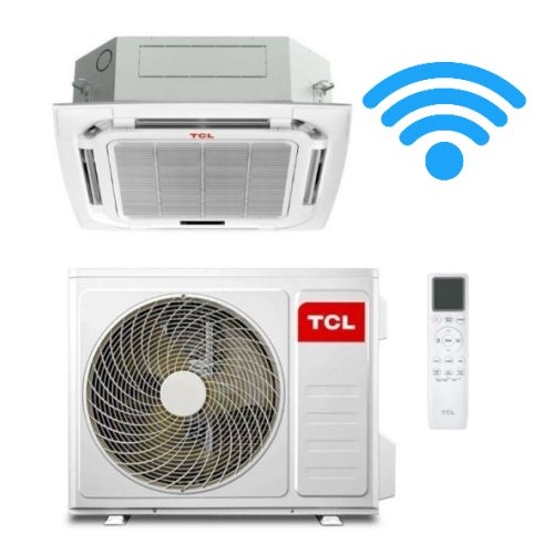 Climatizzatore TCL condizionatore Cassetta 90x90 monosplit 24000 btu classe A++ cod MN24SS1 Inverter R-32 WiFI integrato
