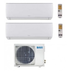Climatizzatore Baxi ASTRA dual split 9000 9000 est LSGT502M 18000 btu A++ R32 inverter pompa di calore WiFi opzionale