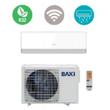 Climatizzatore Condizionatore Baxi mod. HALO monosplit 9000 btu colore BIANCO HSGNW25 classe A++ gas R32 Wifi integrato GOOGLE/ALEXA!
