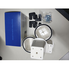 Supporto a cono antivibrazione piedini montaggio motore climatizzatore PVC antiscivolo condizionatore 