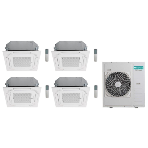 Hisense climatizzatore quadri split condizionatore CASSETTA 4 VIE 9+9+9+9 esterna 4AMW81U4RJC WiFi opzionale A++ Telecomando + Pannello Hisense climatizzatore quadri split condizionatore CASSETTA 4 VIE 9+9+9+9 esterna 4AMW81U4RJC WiFi opzionale A++ Telecomando + Pannello