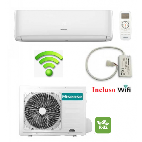 Climatizzatore Hisense Easy Smart 18000 btu nuovo modello - Incluso wifi - CA50XS02G R32 Inverter Pompa di calore 