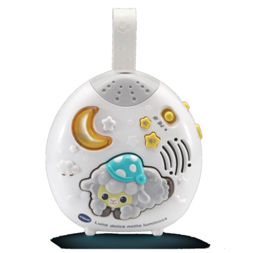 Luce notturna musicale bambini a batteria Vtech lampada proiettore luci suoni ninna nanne e timer Luce notturna musicale bambini a batteria Vtech lampada proiettore luci suoni ninna nanne e timer