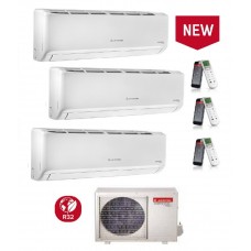 Climatizzatore Condizionatore Ariston serie ALYS R32 trial split 9000+9000+12000 esterna 80 XD0-O 9+9+12 Classe A++ WI-FI Opzionale - Funziona AUTO PULENTE - ULTIMO MODELLO!!!