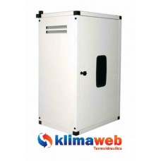 Copriscaldino in lamiera zincata bianco 87x48x35