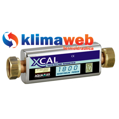 Filtro Anticalcare Magnetico XCAL 1800 per Caldaia a Condensazione portata 1800 Lt/H per Applicazioni sia Civili che Industriali