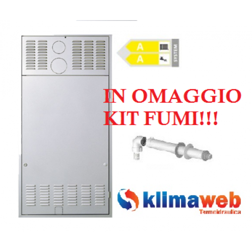 Caldaia a incasso CERAPUR INCASSO 24KW a Condensazione New ERP in omaggio kit fumi metano