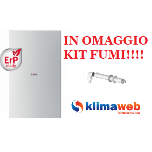 Hermann Saunier Duval Caldaia a condensazione Spazio 4 condensing 26 nuova tecnologia erp kit fumi in omaggio