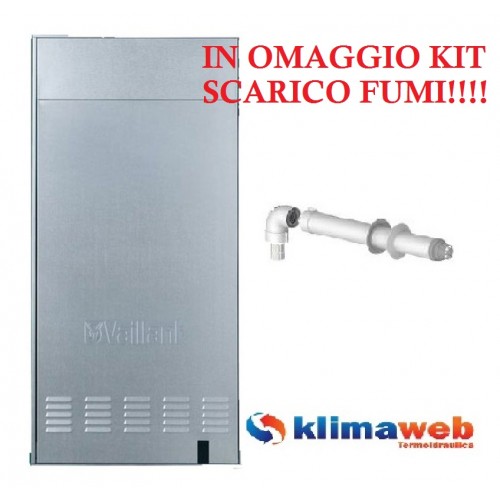 Caldaia EcoInwall Plus VMW 266/2-5 I combinata a condensazione da esterno e da incasso nuova tecnologia erp 26 kw in omaggio kit fumi