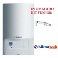 Caldaia Ecotec pro VMW 236/5-3 a condensazione nuova tecnologia erp 23,5 kw in omaggio kit fumi