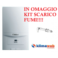 Caldaia Vaillant Ecotec Pure VMW 246/7-2 a condensazione combinata da interno nuova tecnologia erp 24 kw in omaggio kit fumi